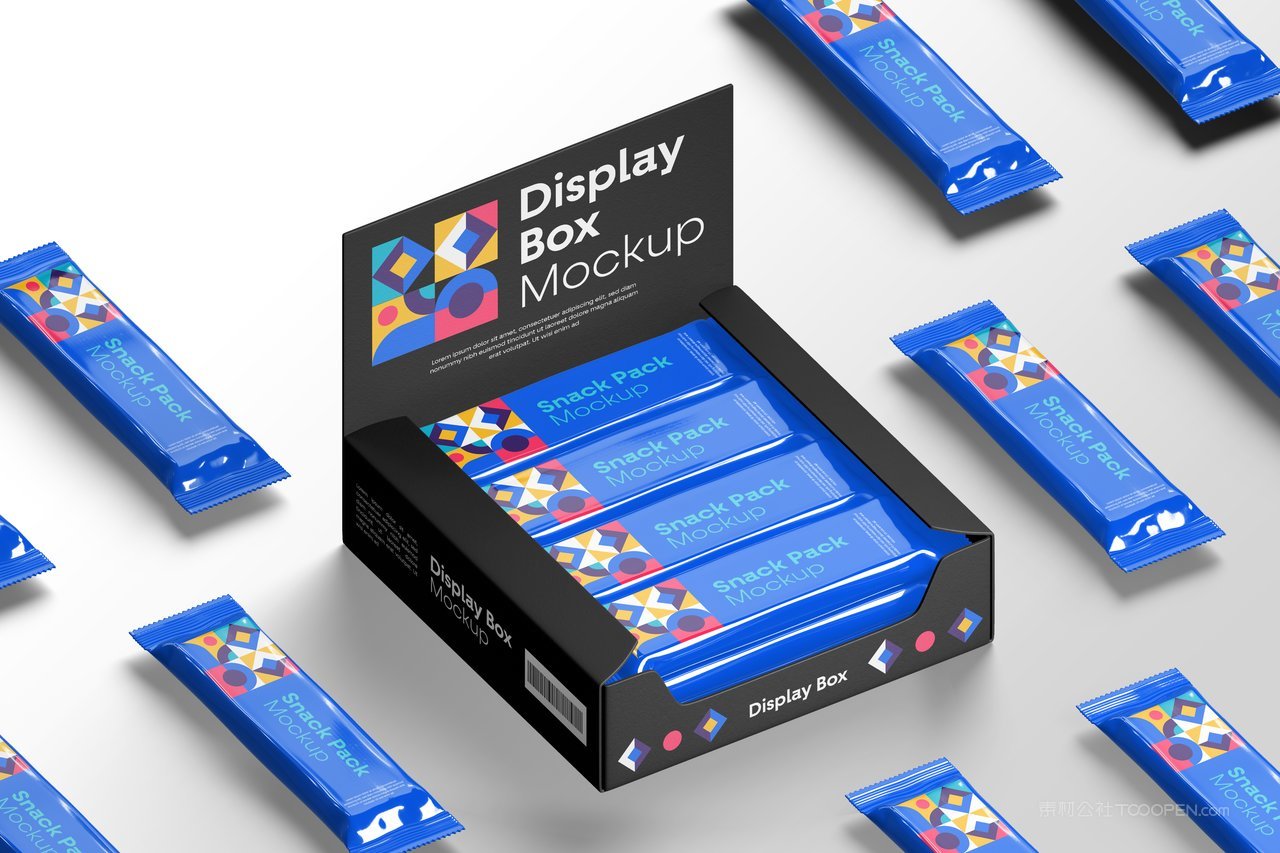 小吃吧包装样机