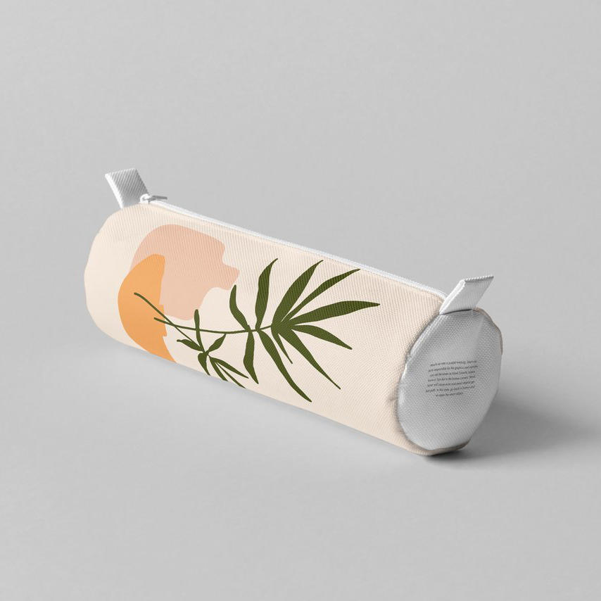 简约手绘几何扁平插画笔袋样机 (4)