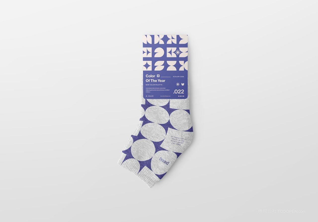 品牌袜子文创企业ps分层智能样机