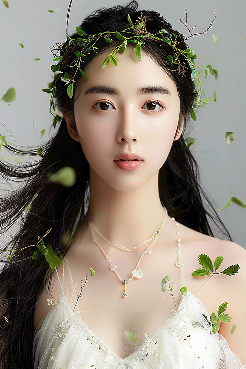 美女魅力美容优美女性时尚清纯年轻青春彩妆