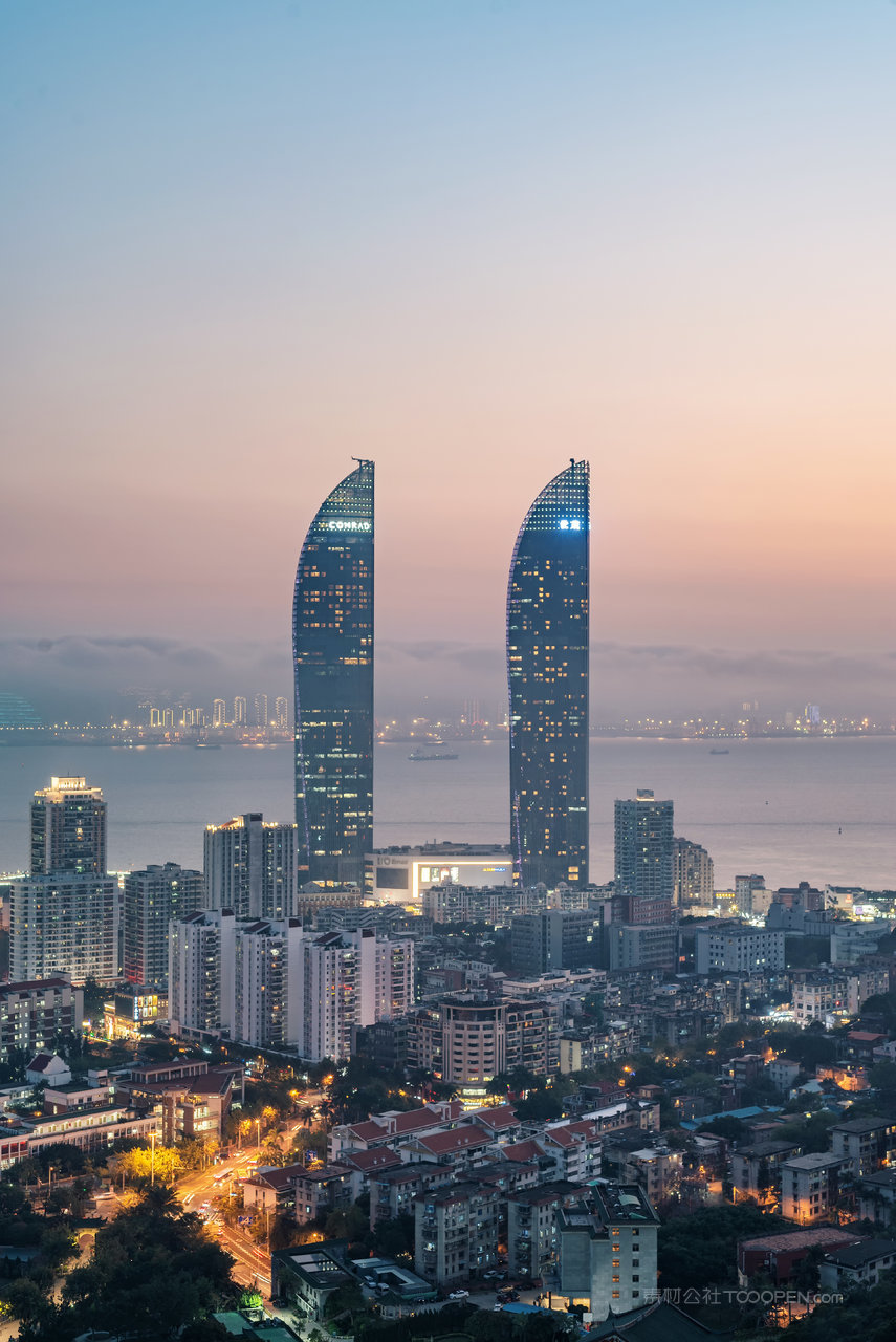厦门城市建筑风光
