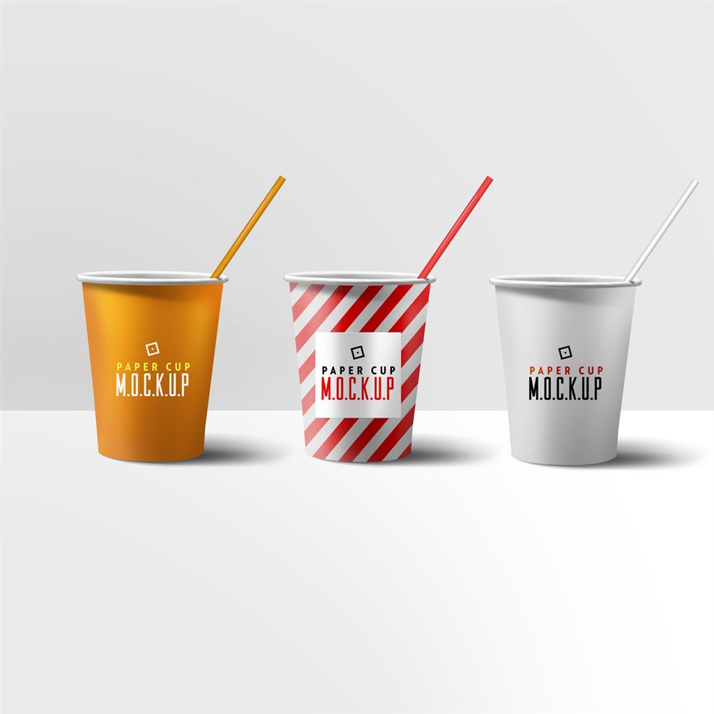 饮料水杯样机VI设计