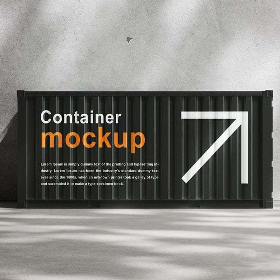 货柜表面设计样机