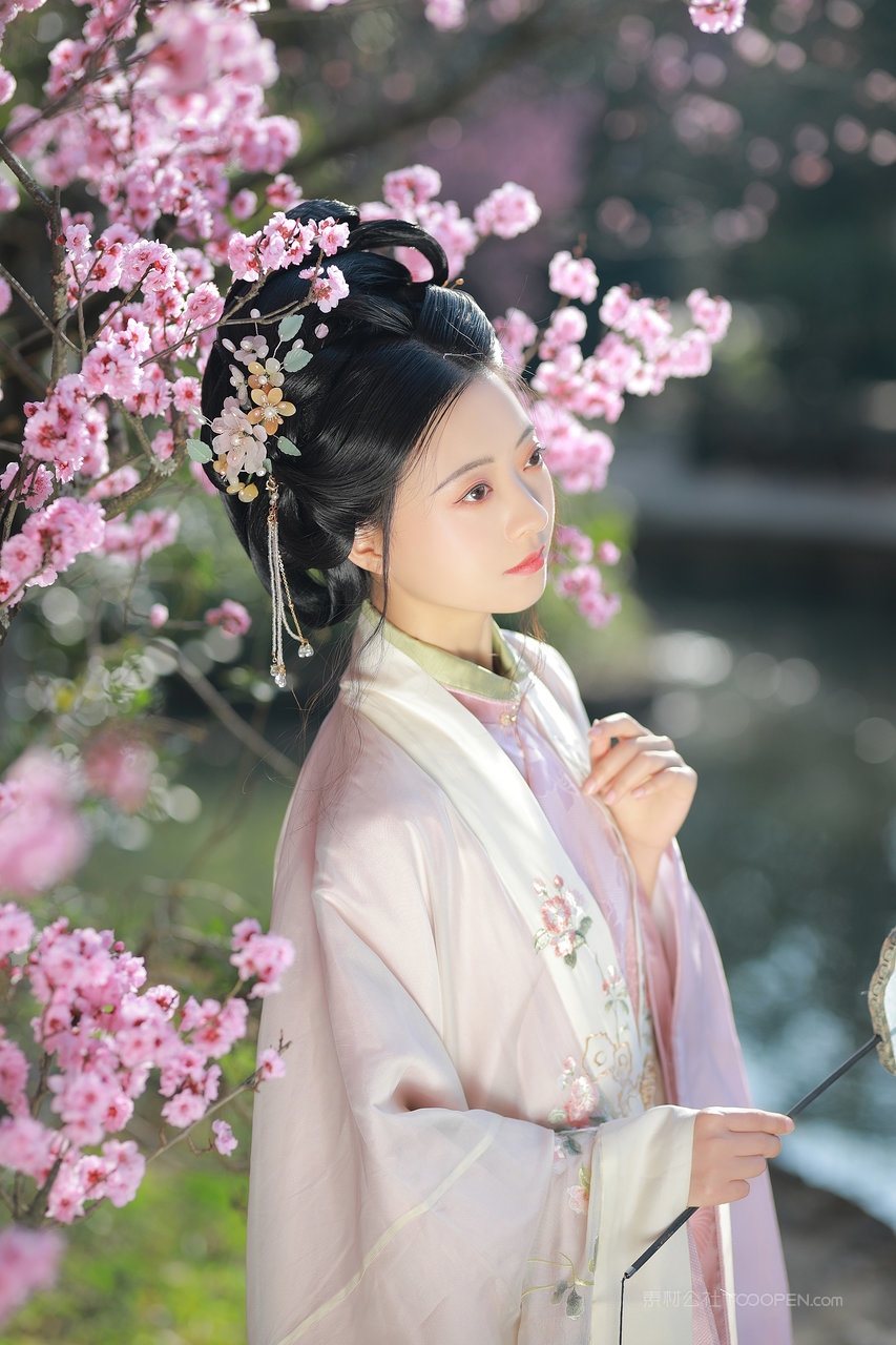 中国古典气质汉服美女个人艺术照图片