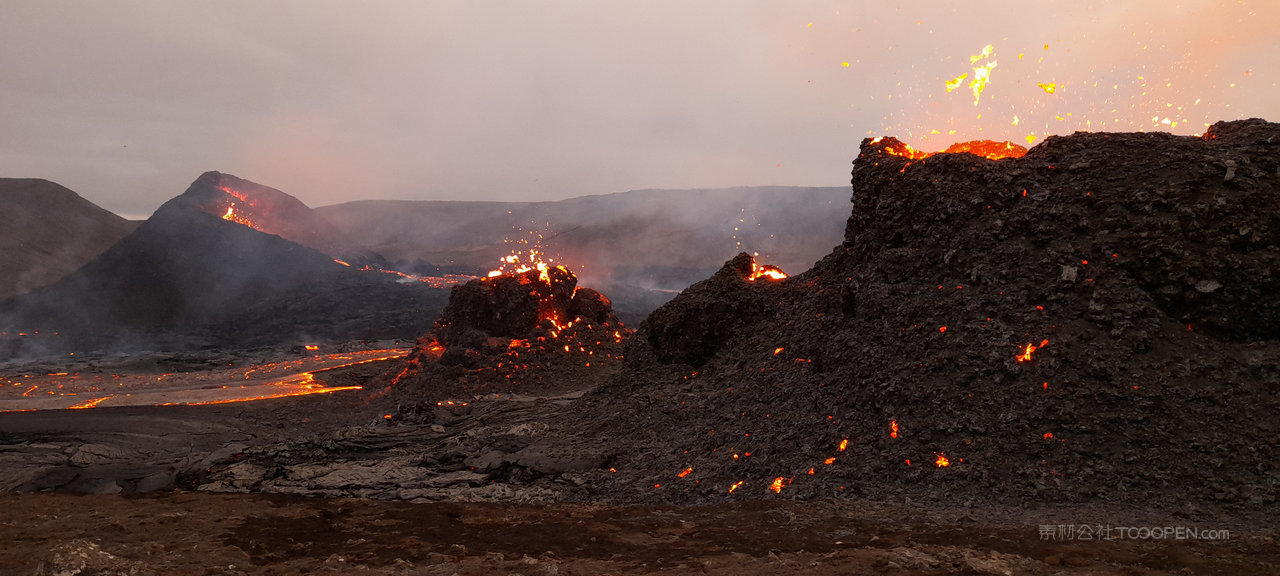 火山高清高清图片