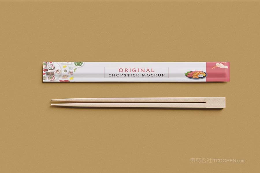 筷子包装样机