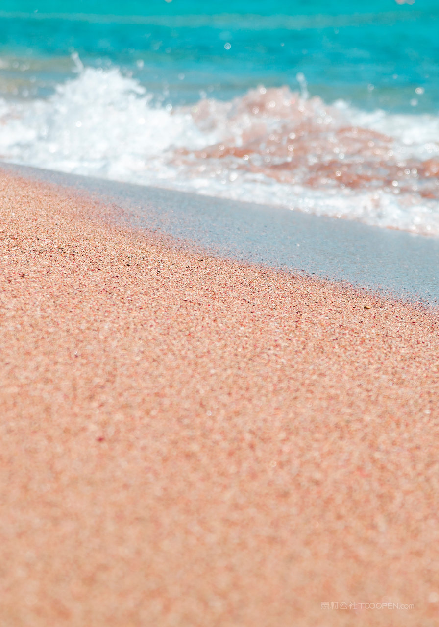 海边沙滩海景风景画图片