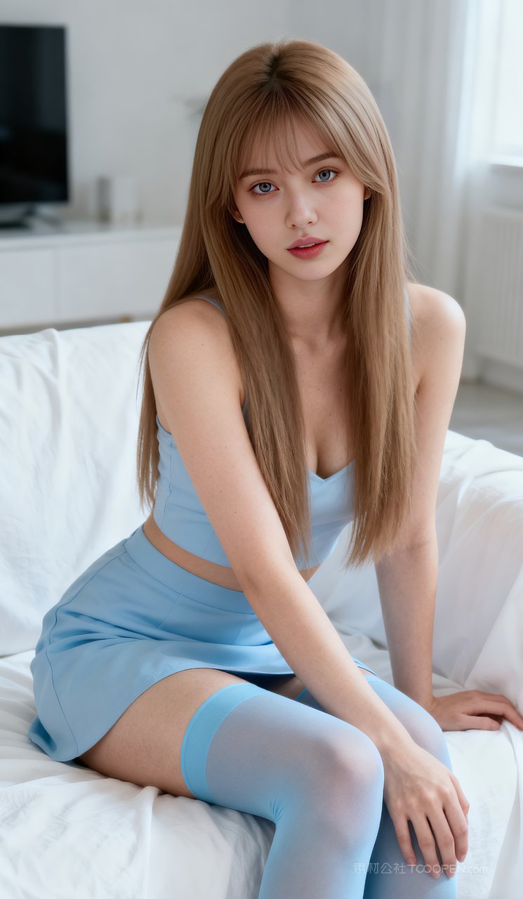 性感MM美丽娇艳丝袜短裙美女长腿