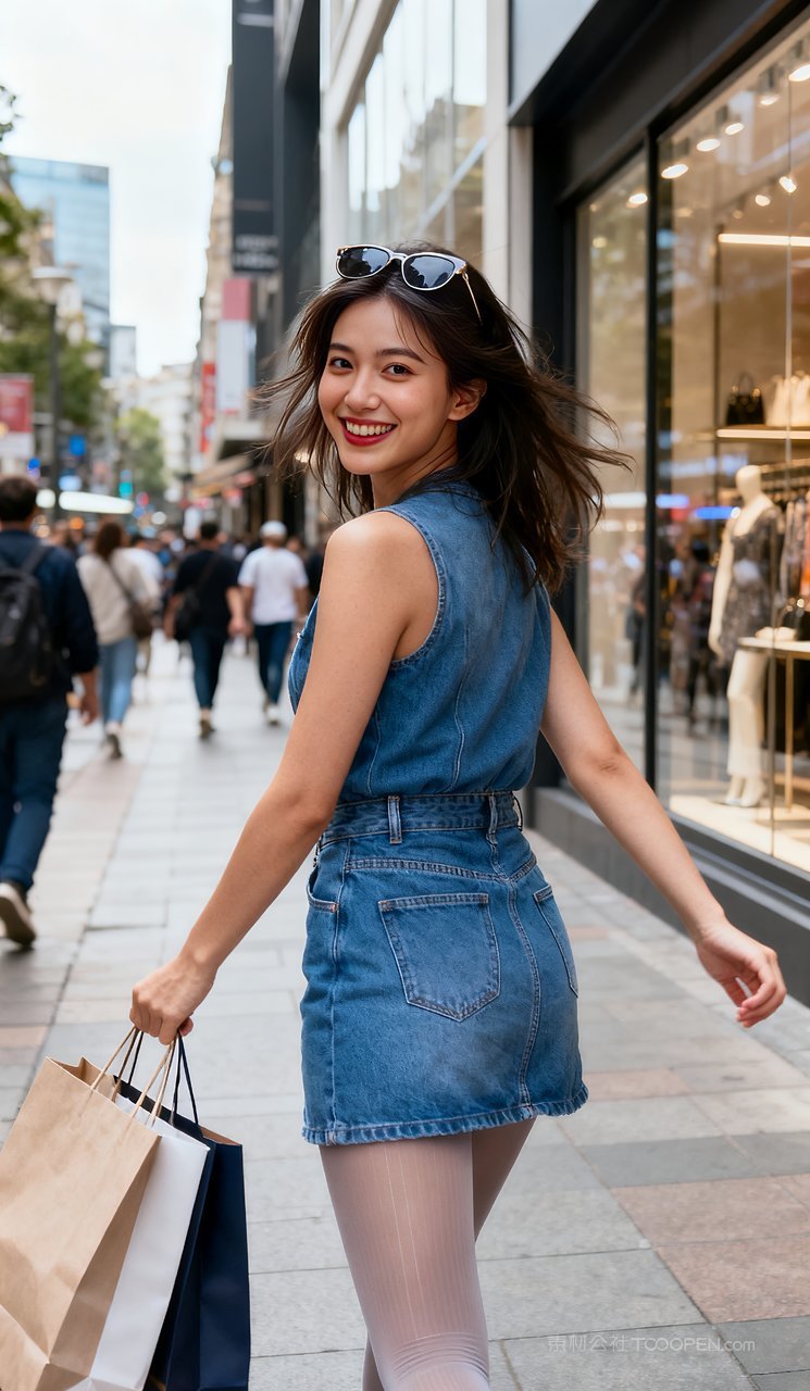 性感美女丝袜写真美艳短裙模特美腿