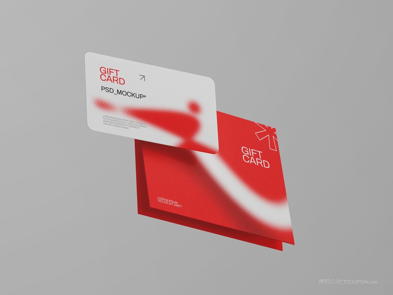 礼品卡样机