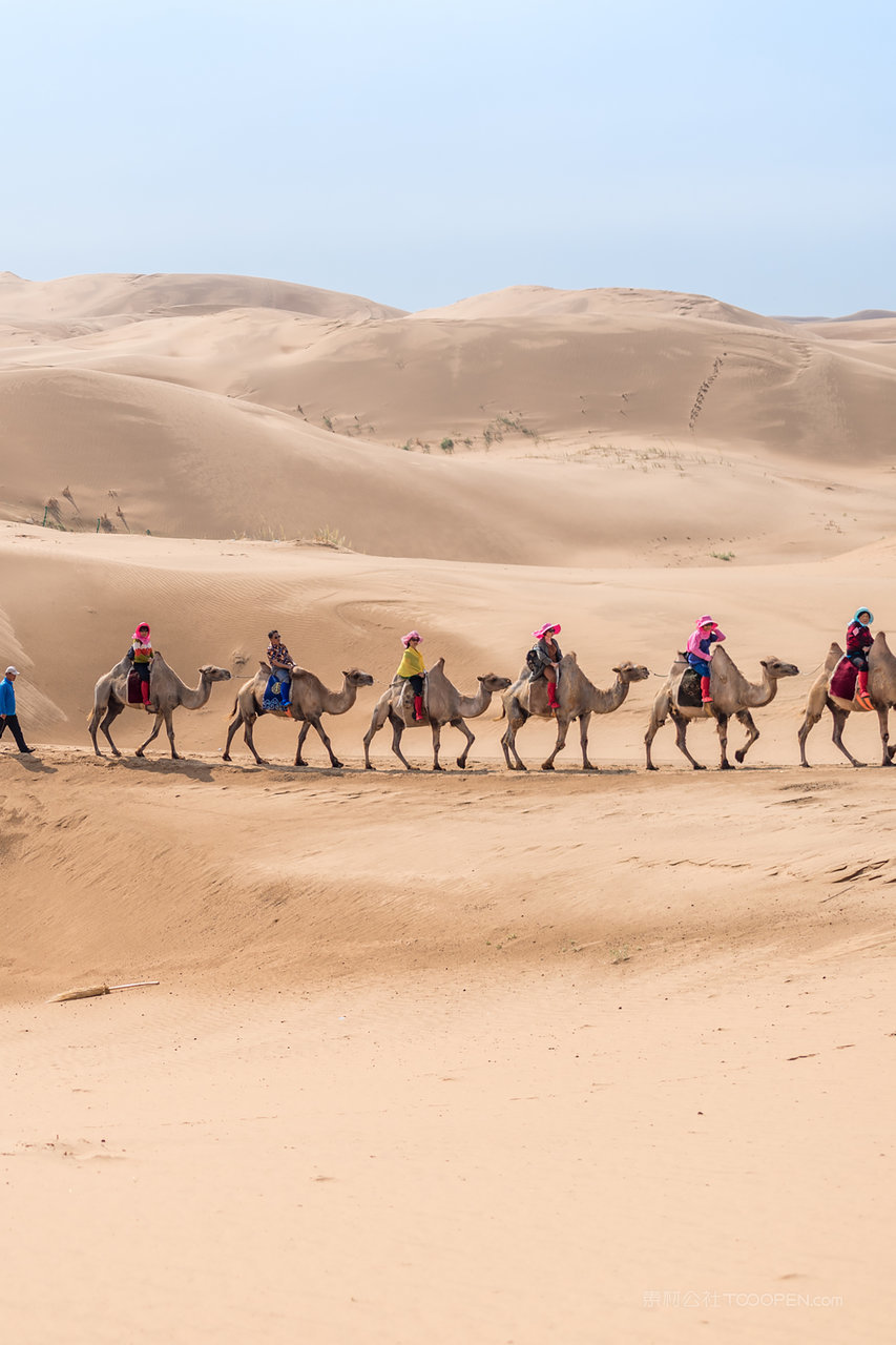 内蒙古响沙湾沙漠风光