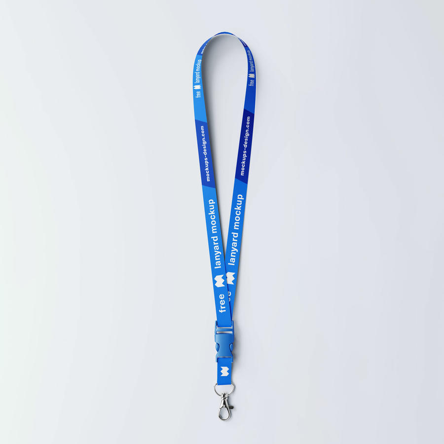 工作牌挂绳样机