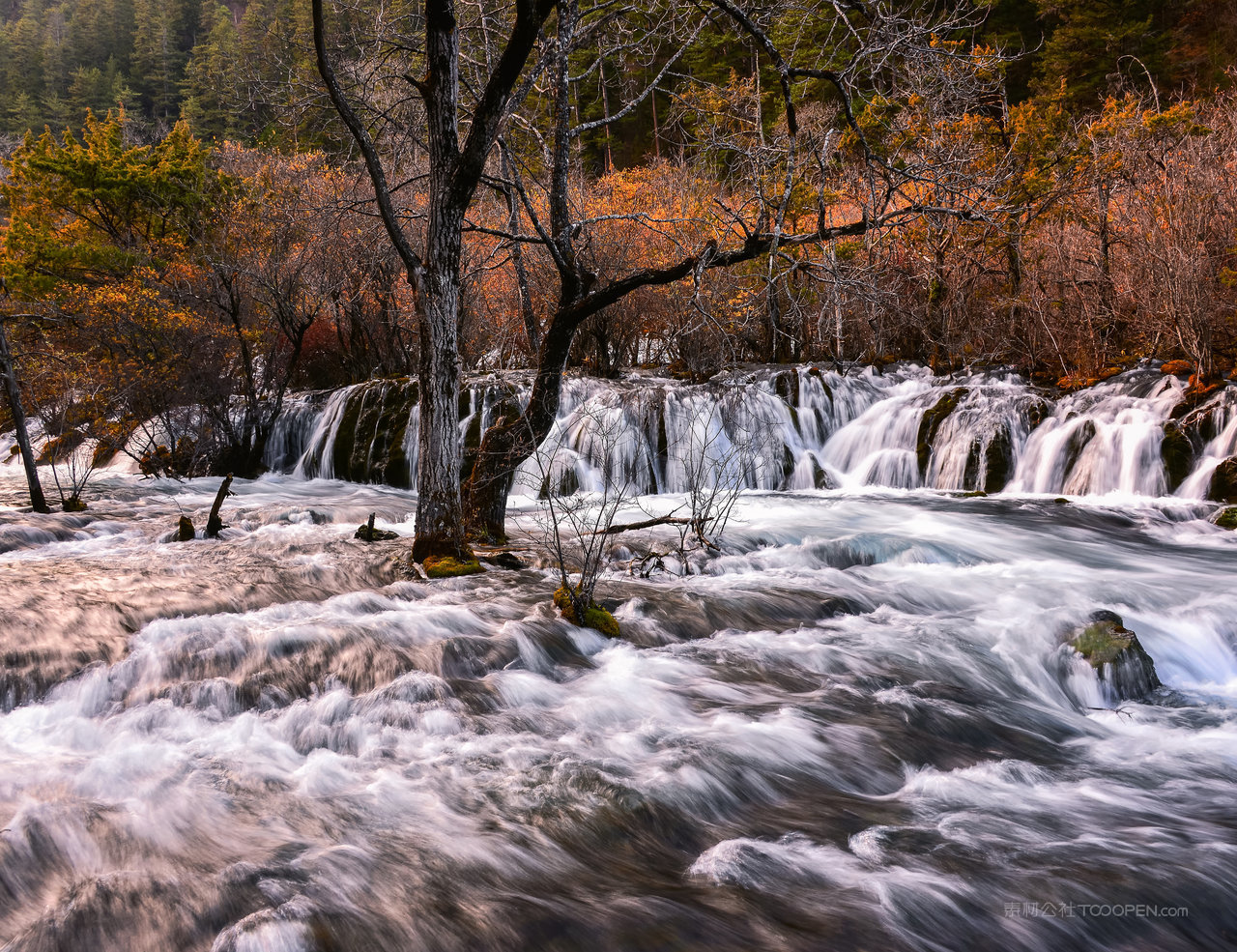 高清四川九寨沟图片素材
