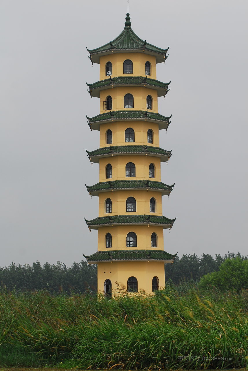 中国江苏省江苏盐城市盐城大纵湖旅遊渡记