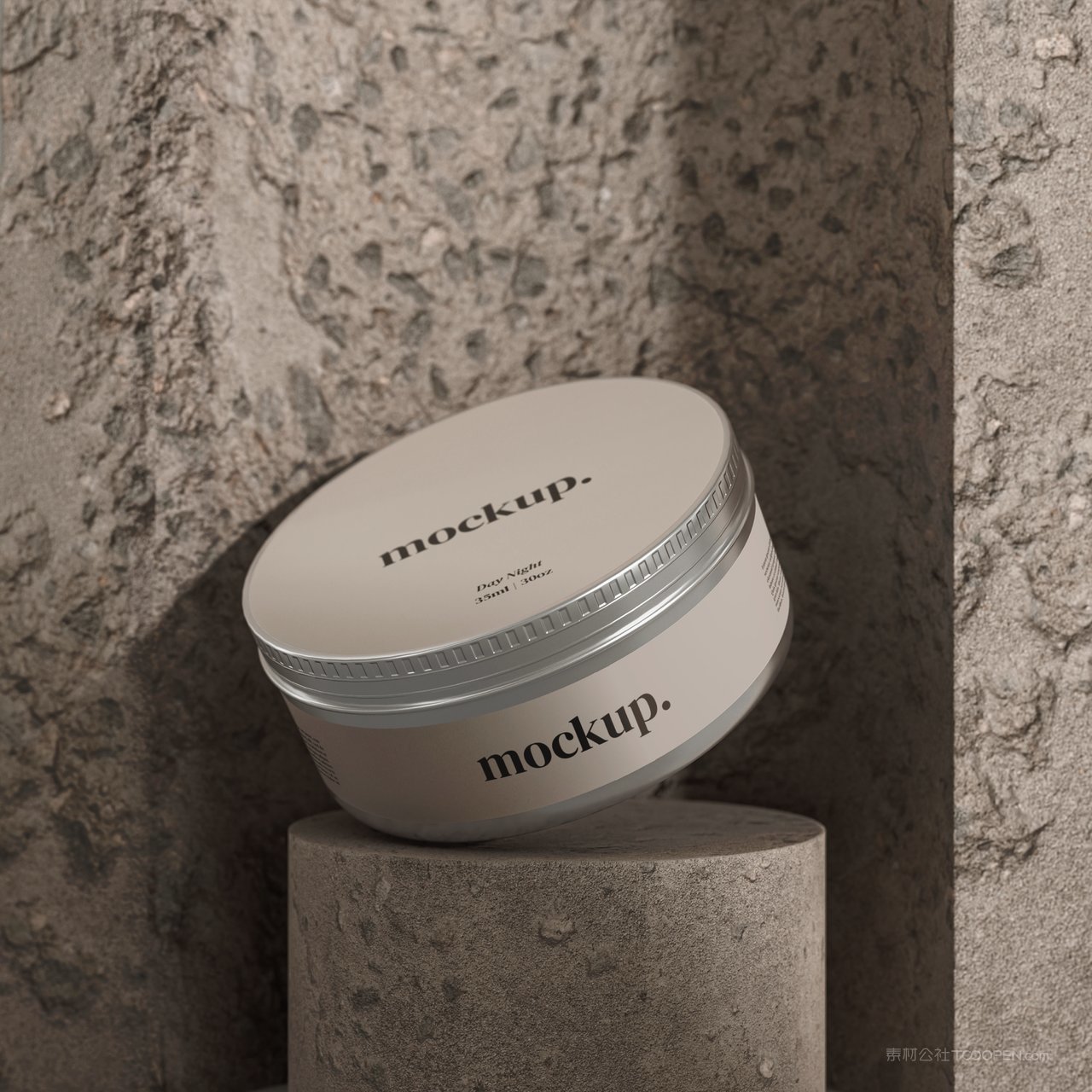 创意文艺光景化妆品包装场景样机 (12)