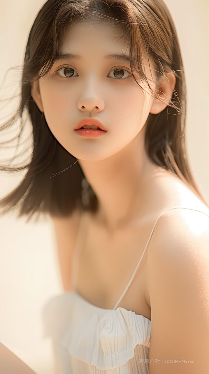 清纯年轻美女写真少女模特