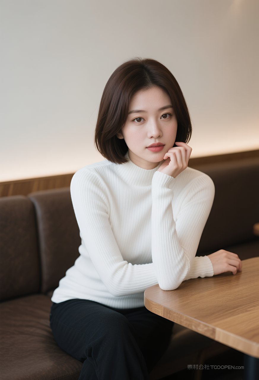 时尚女性气质写真性感唯美美女清纯