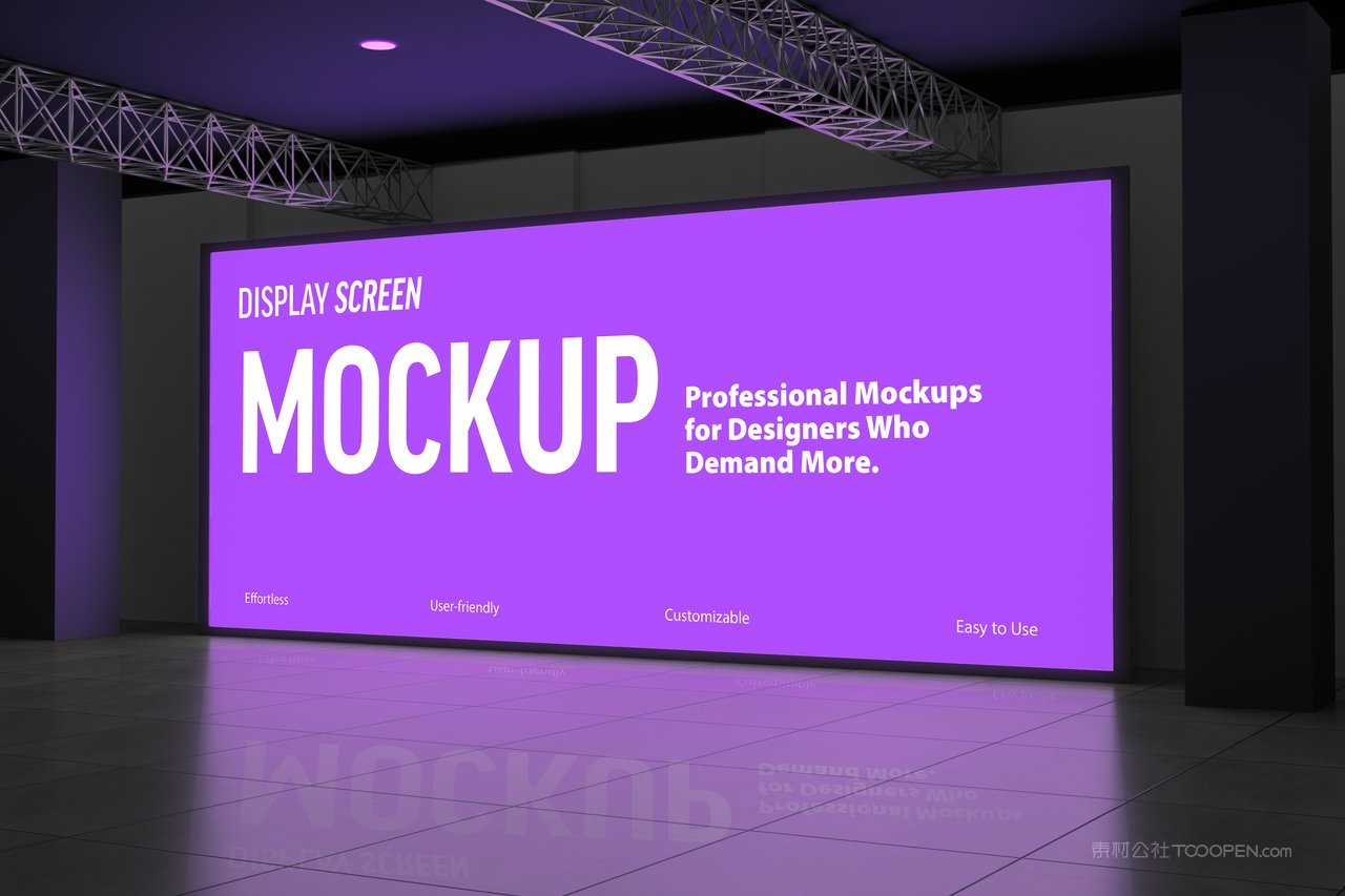 led显示屏幕样机