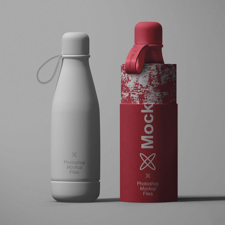 不锈钢保温水杯样机