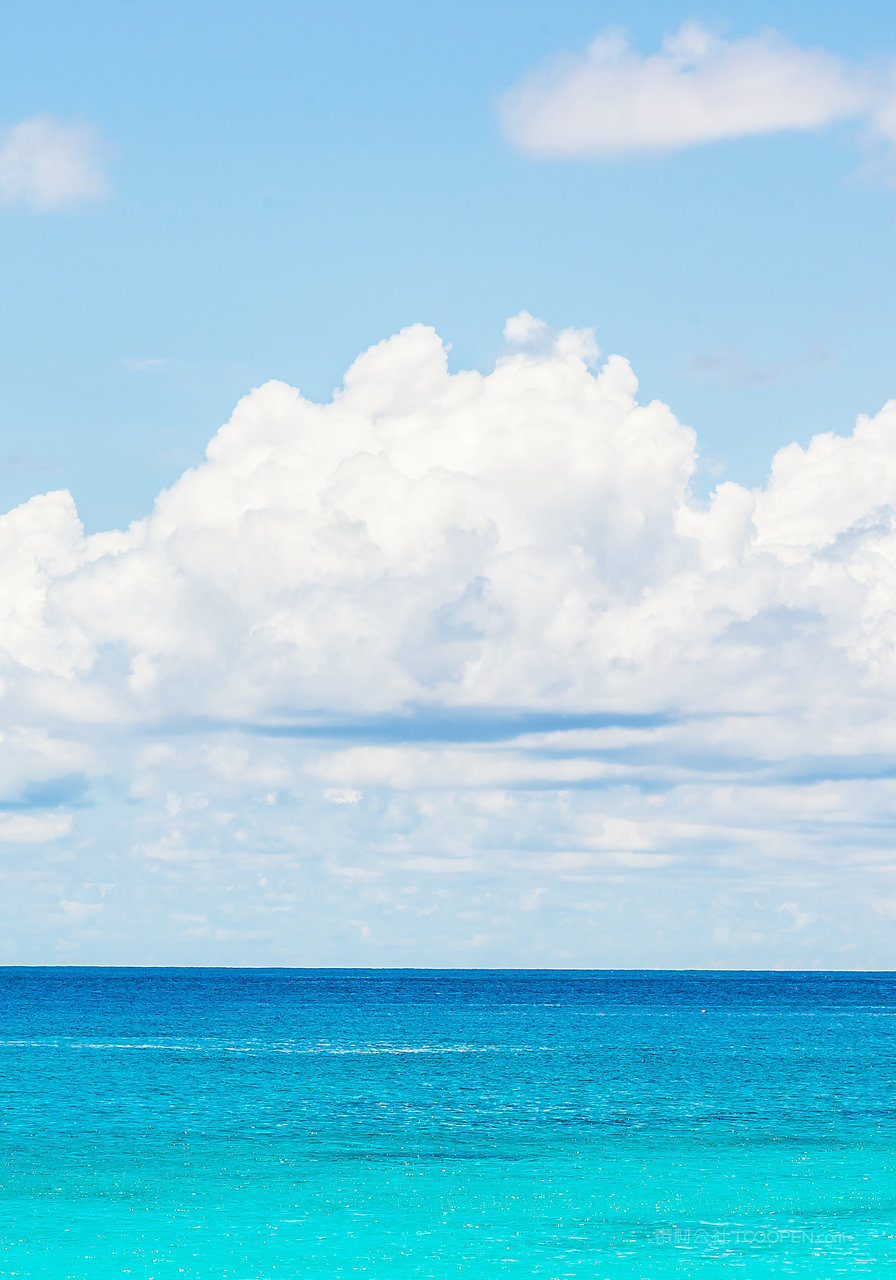 海边海景风景画图片