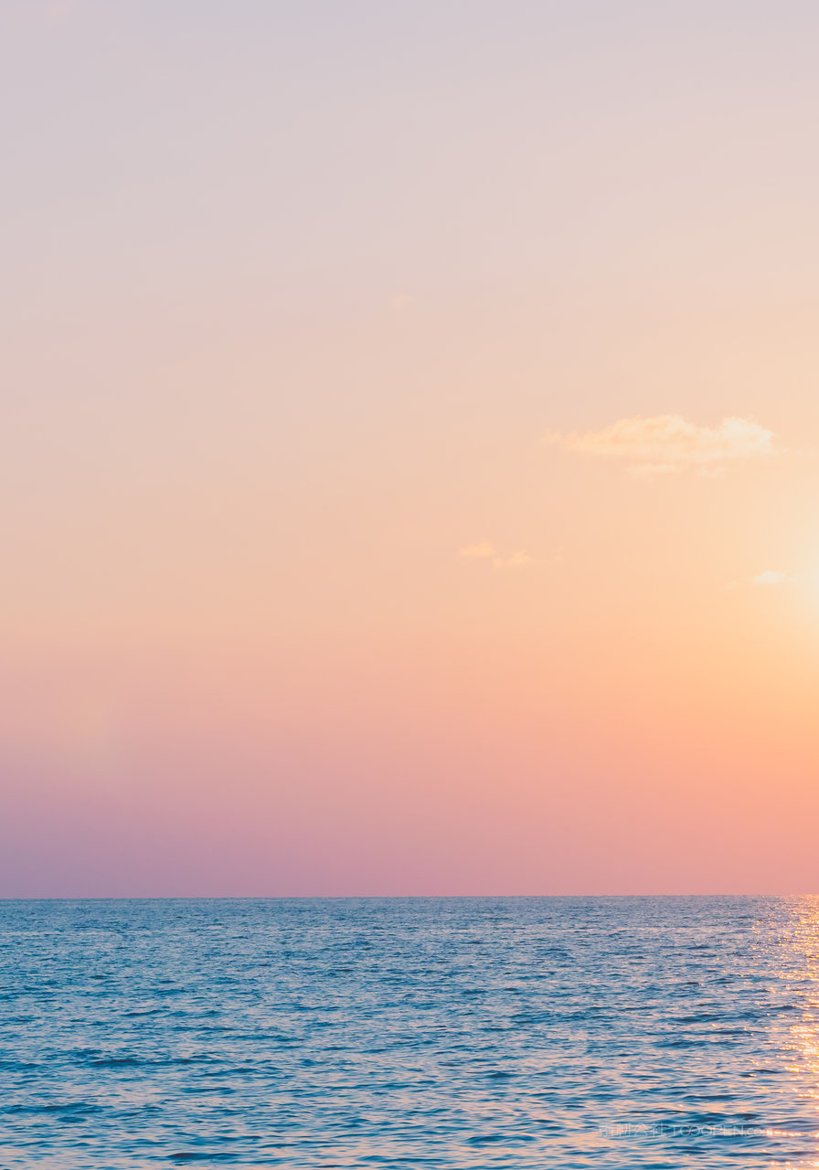 海景风景画图片素材