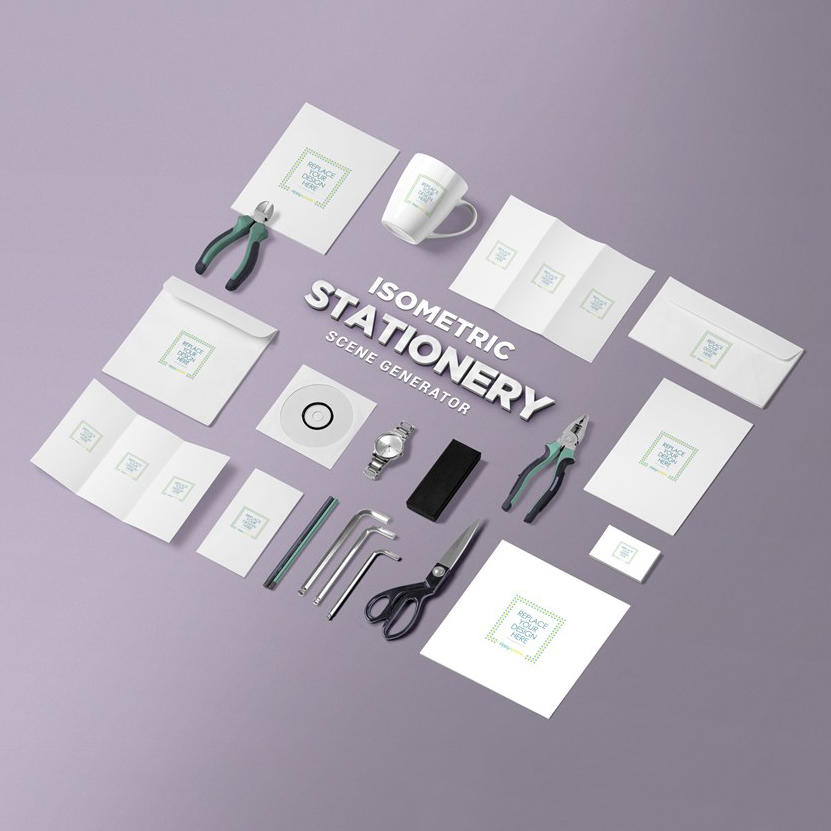 简约高端VI设计PSD