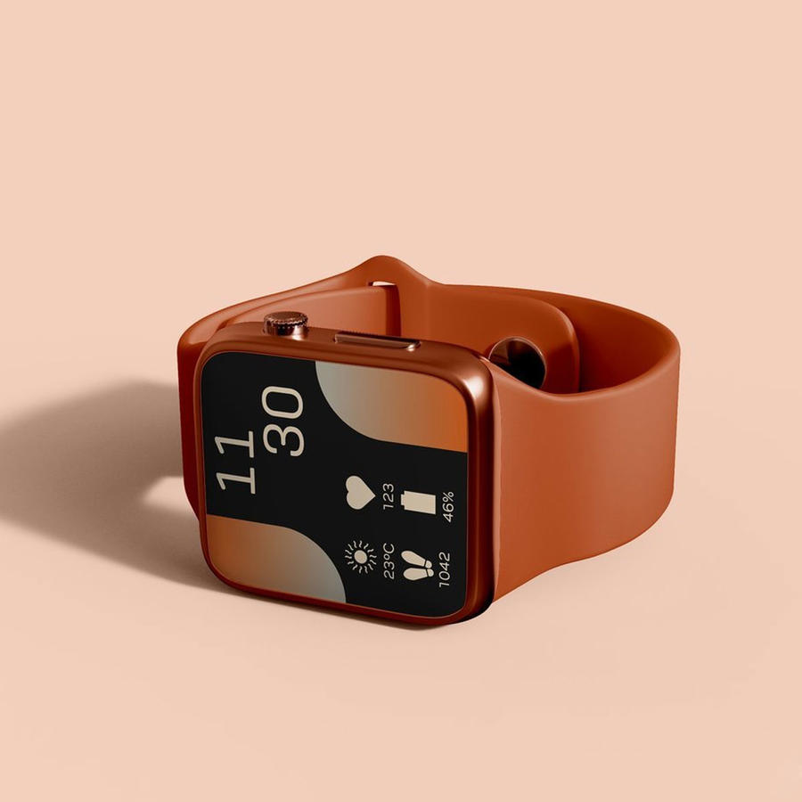 智能手表屏幕样机