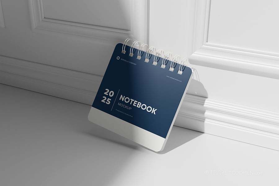 方形笔记本样机