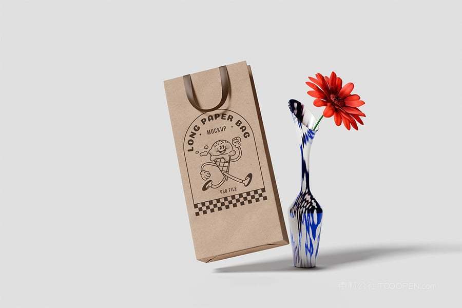 纸袋场景样机