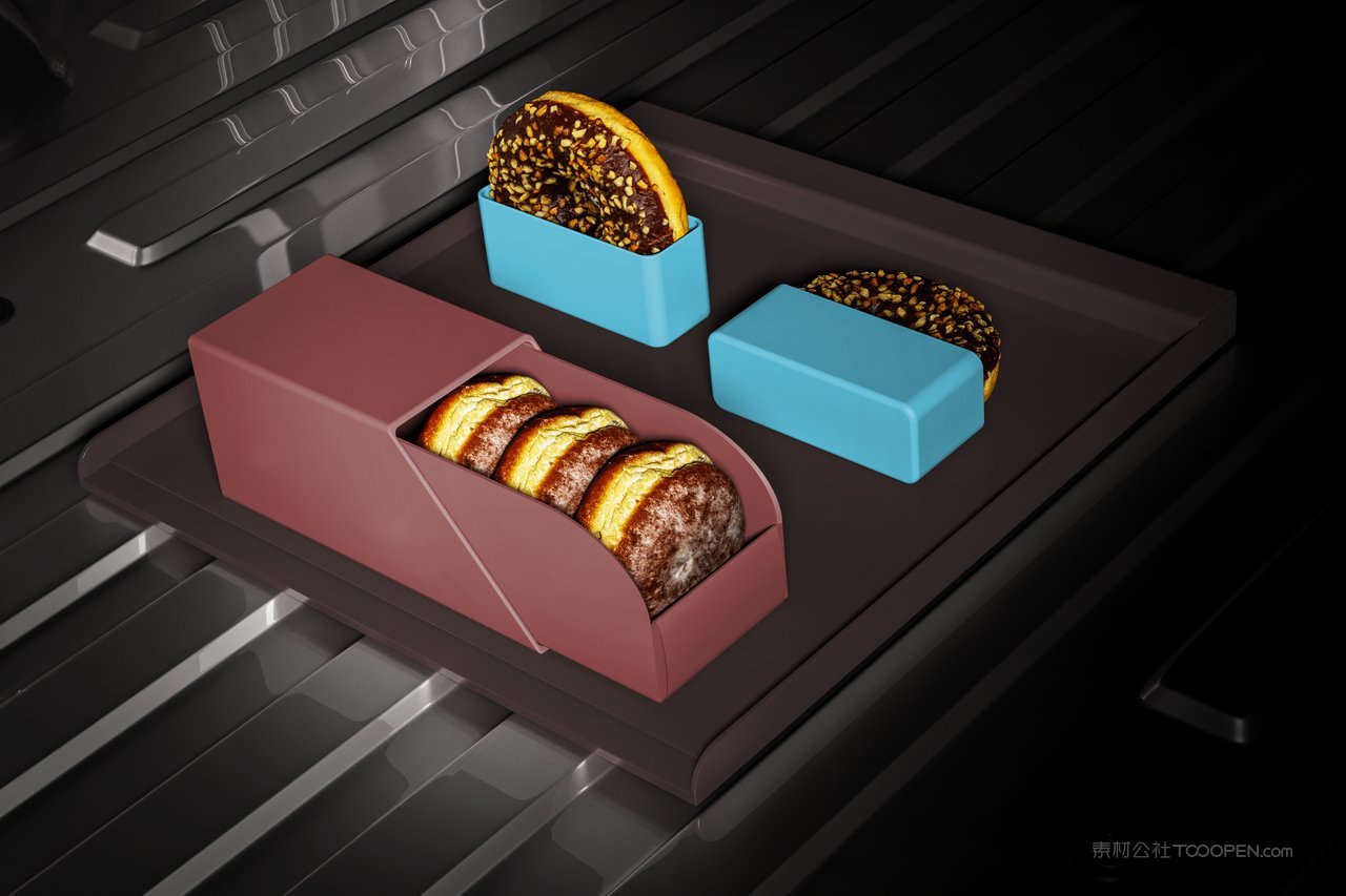 甜甜圈包装样机