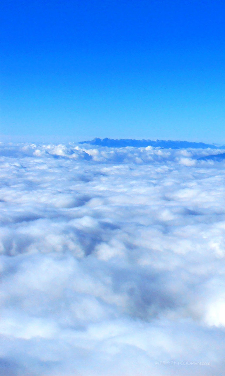 雪山高山山脉风景画