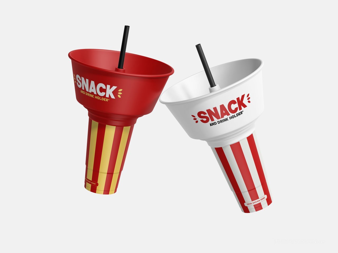 零食和饮料架样机