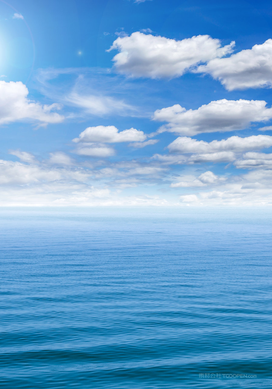 海边海景高清风景画图片