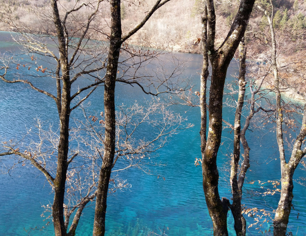 四川九寨沟摄影图素材