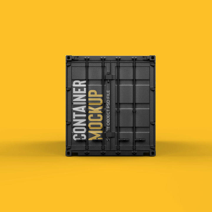 货柜箱外观设计样机