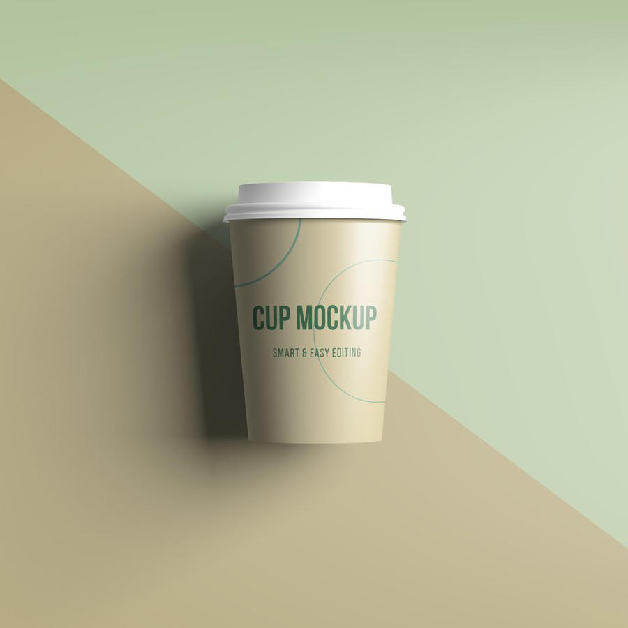 一次性咖啡杯样机 (13)