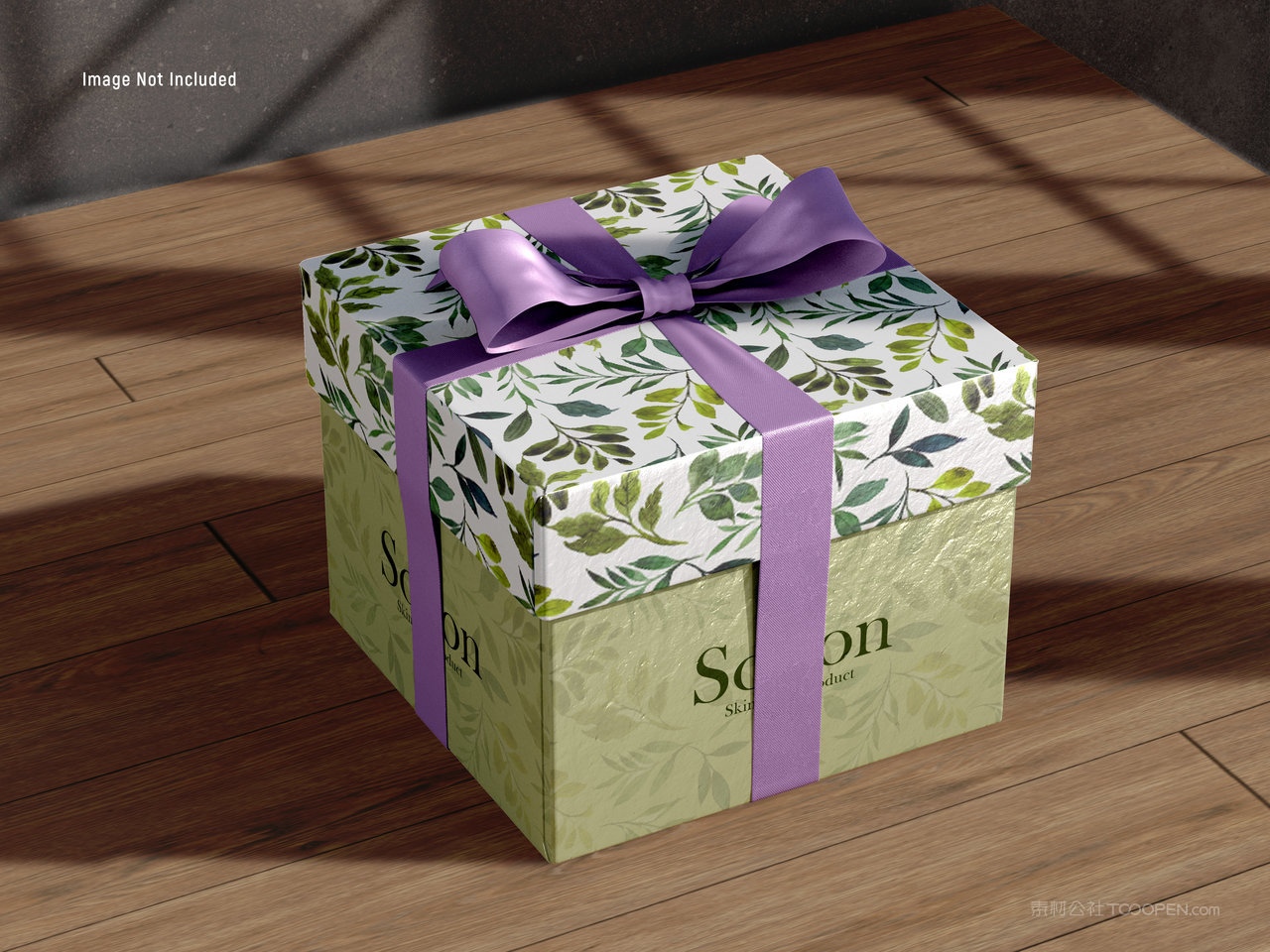 方形礼品盒样机