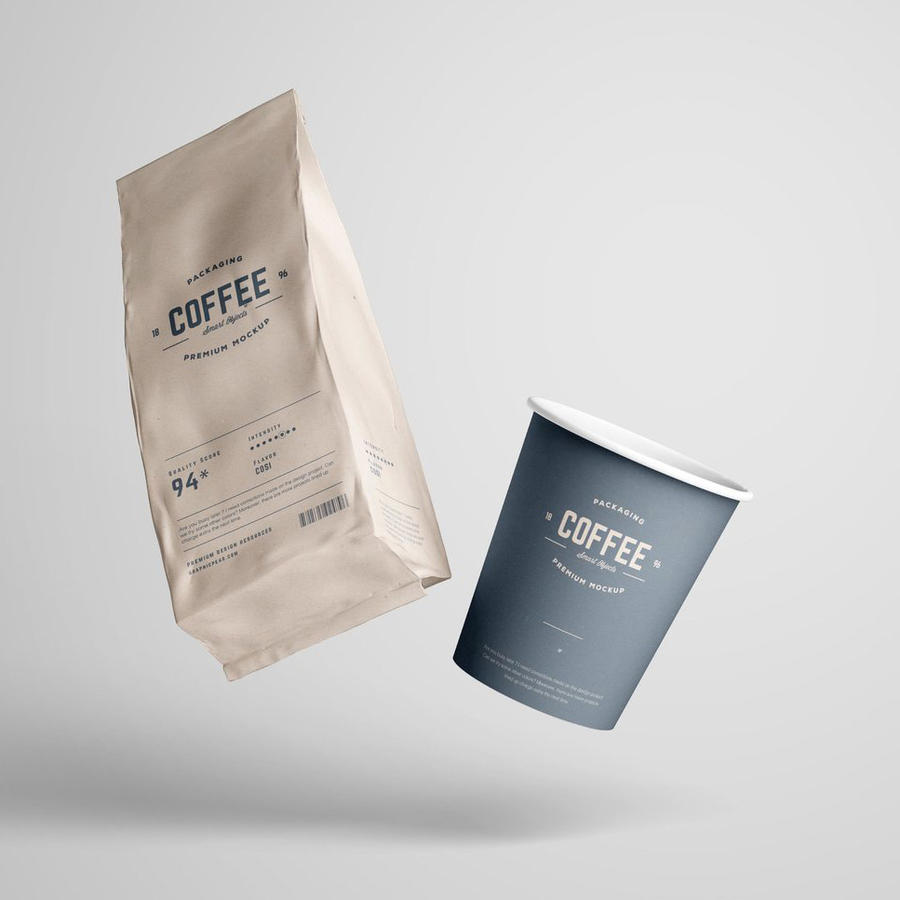 咖啡包装样机