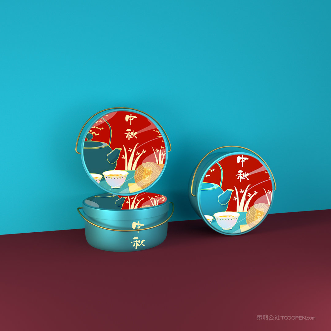 礼品包装盒样机