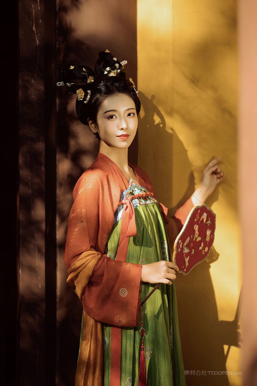 宋代古装美女写真