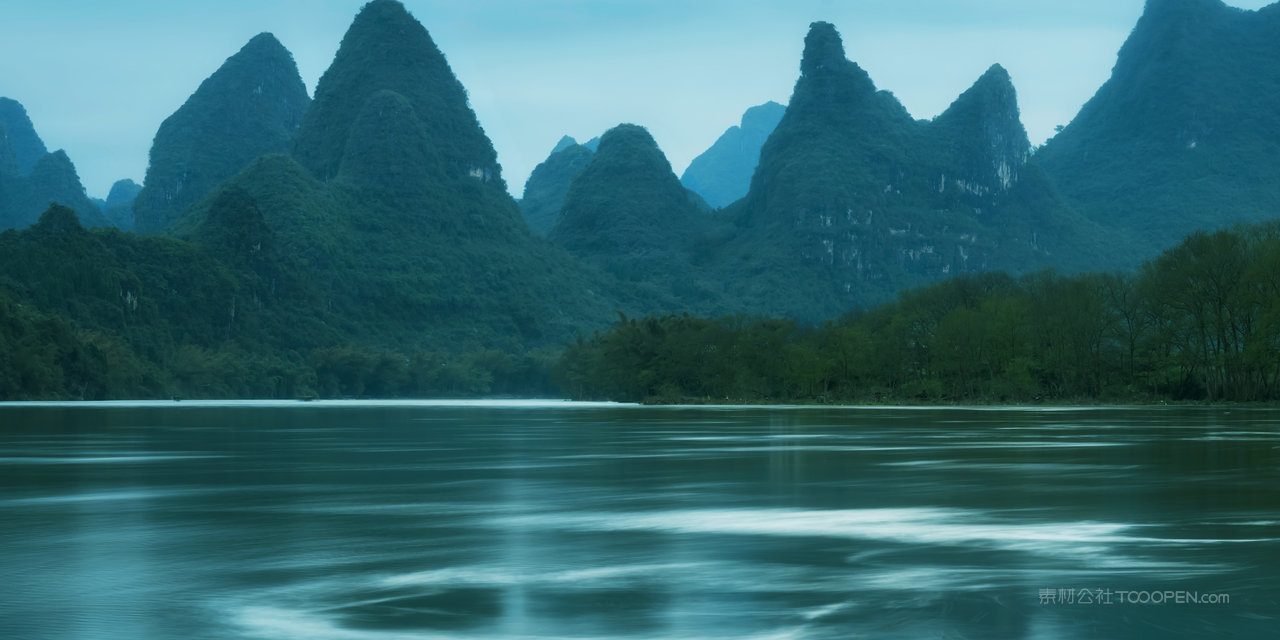 高清桂林山水风景画图片