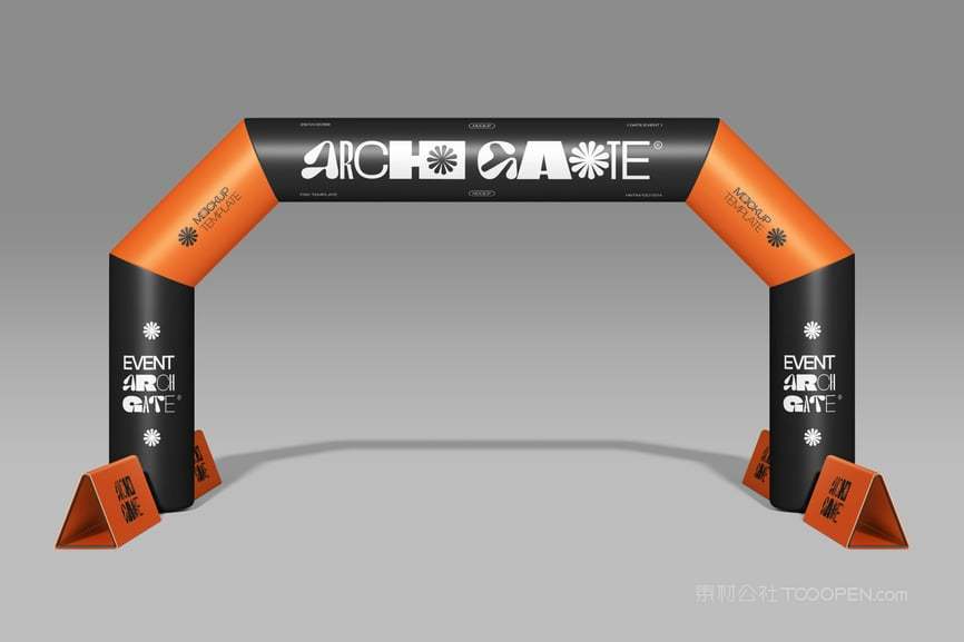 路障拱门样机