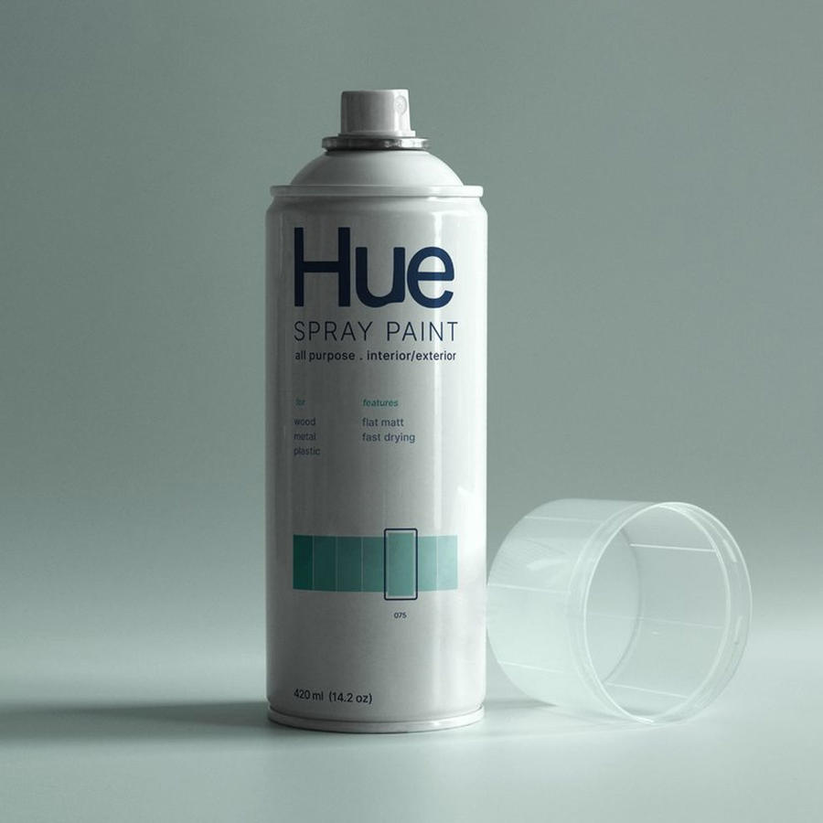 喷漆罐包装样机