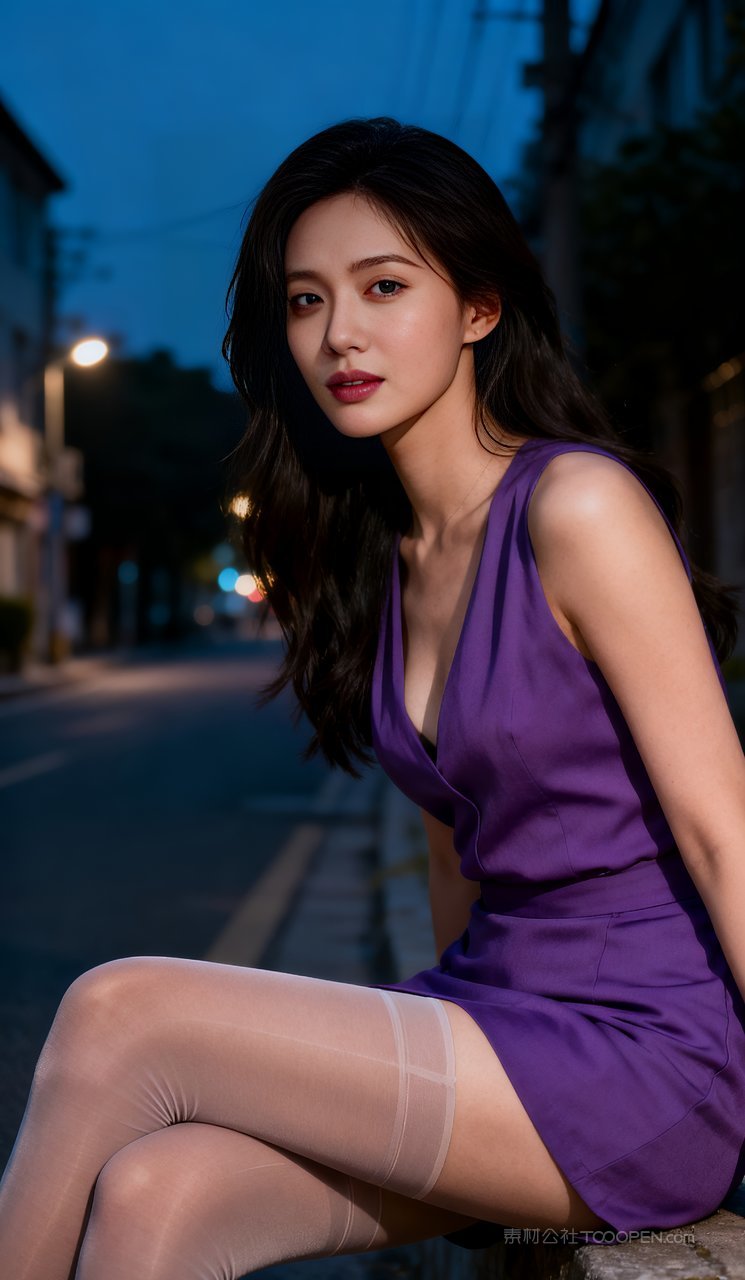 模特美艳性感美腿美女短裙写真丝袜