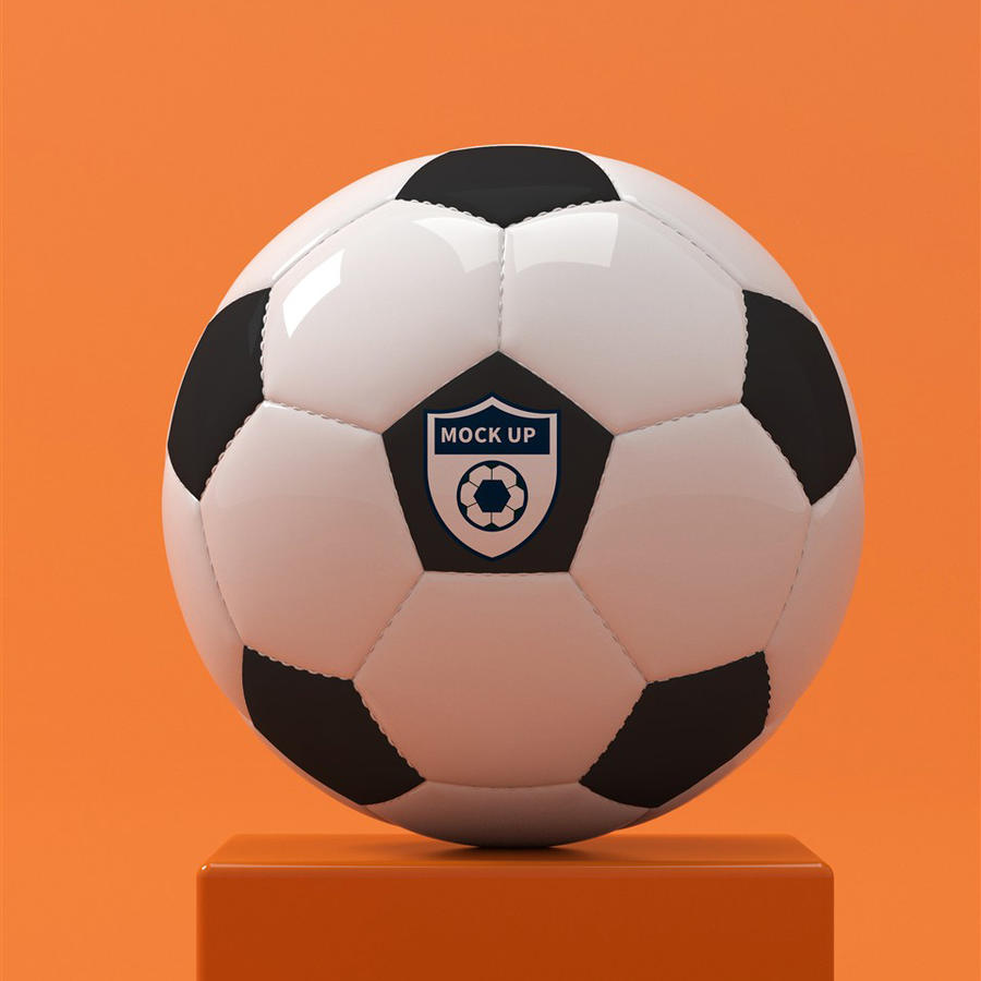 足球样机素材