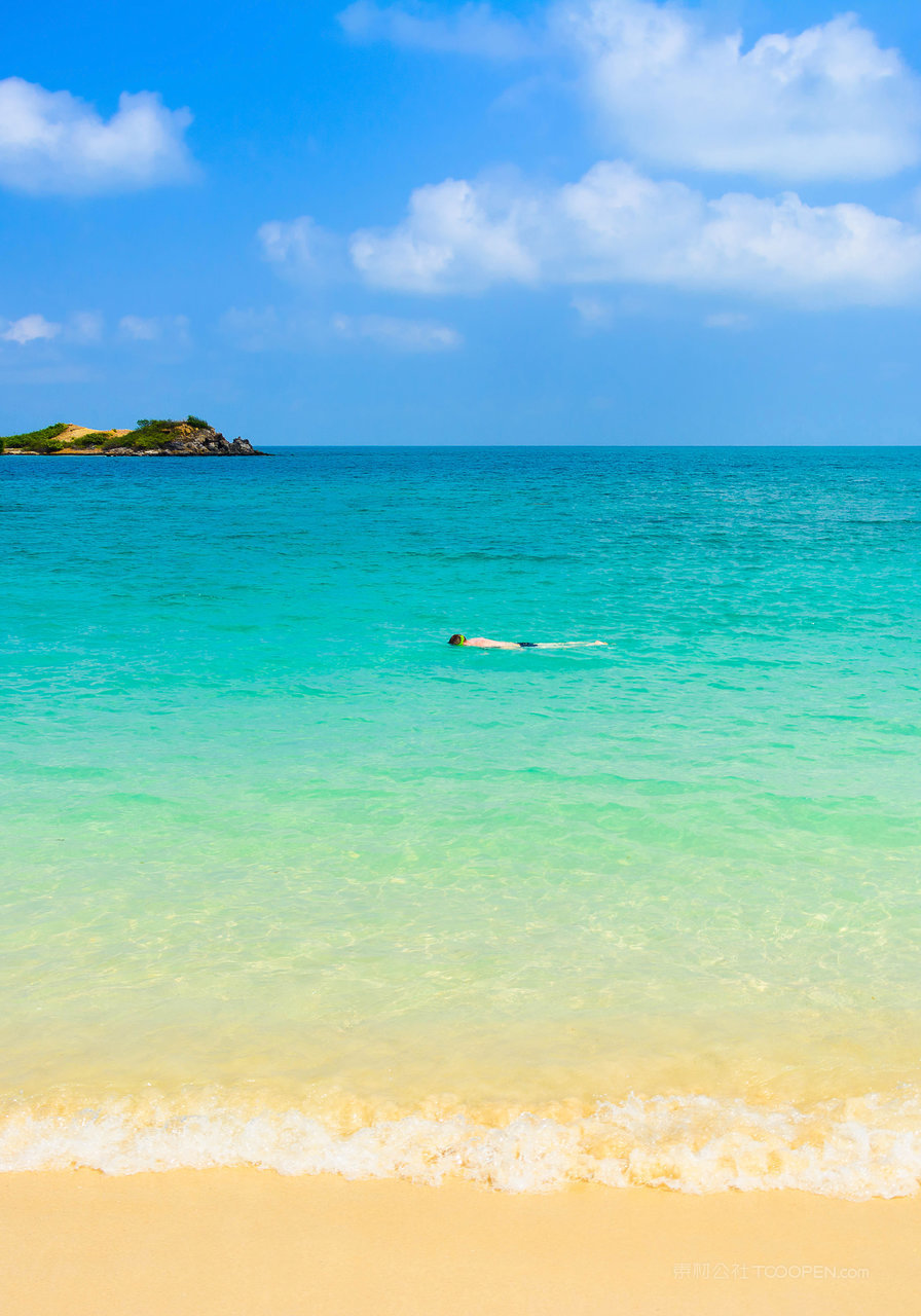 海边海景风景画图片素材