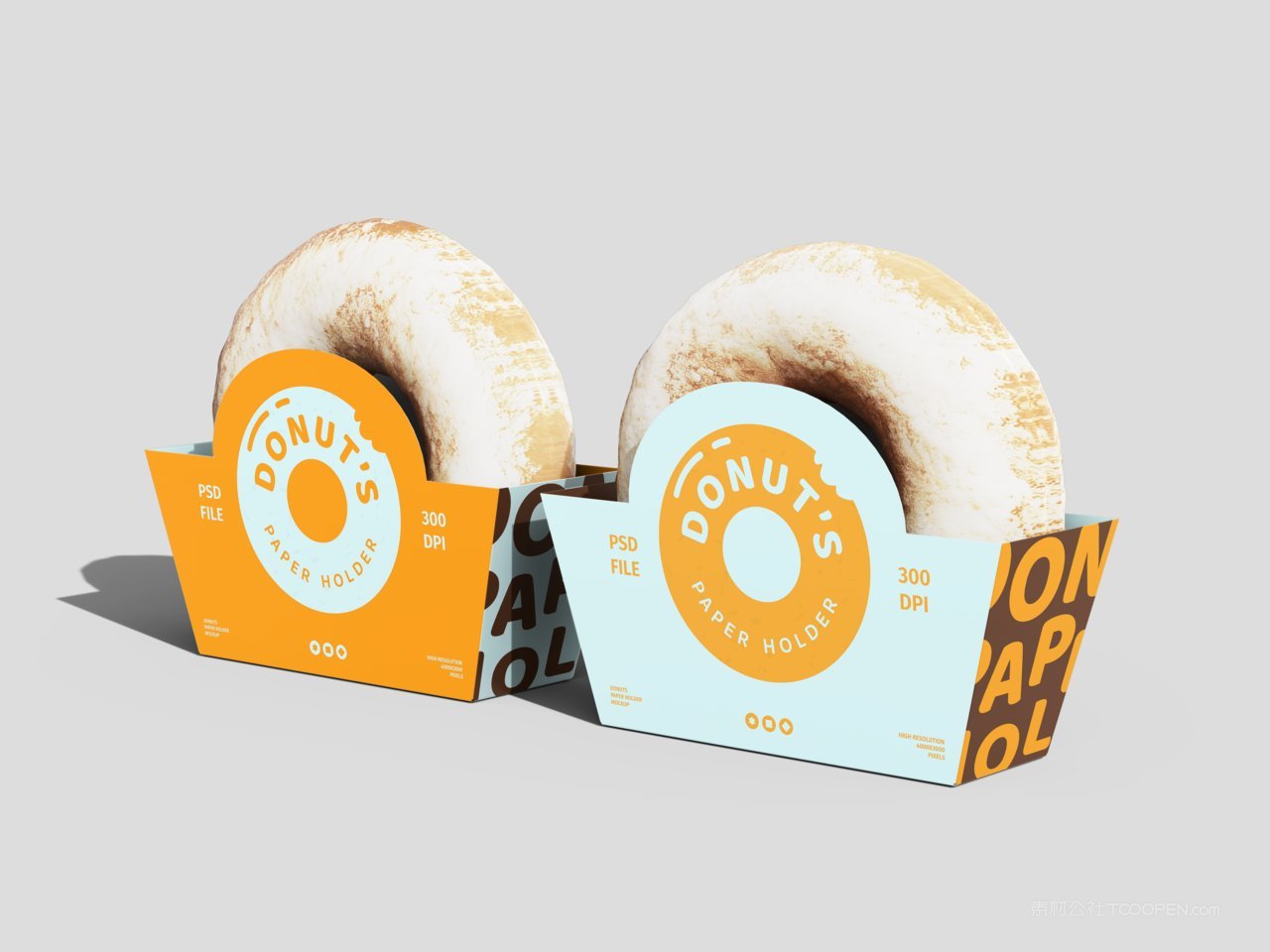 甜甜圈包装样机