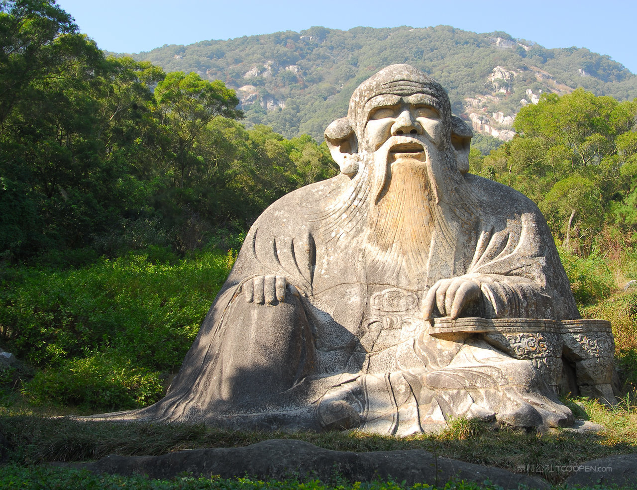 中国福建省福建泉州清源山老君岩弘一舍利塔