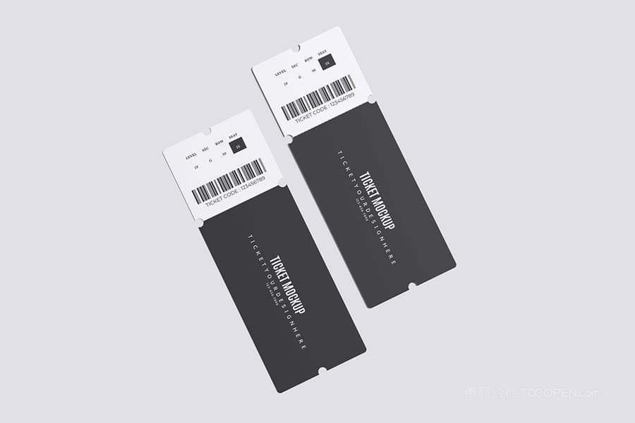 券票优惠券样机