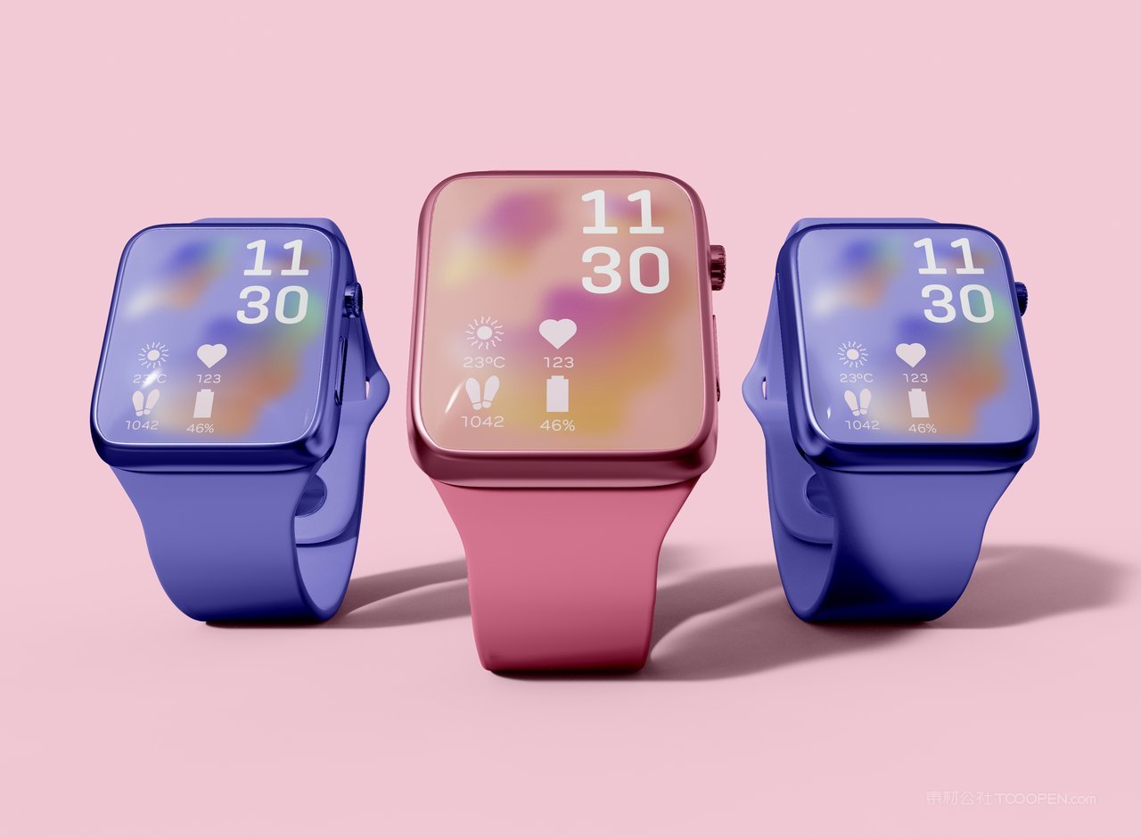 智能手表屏幕样机